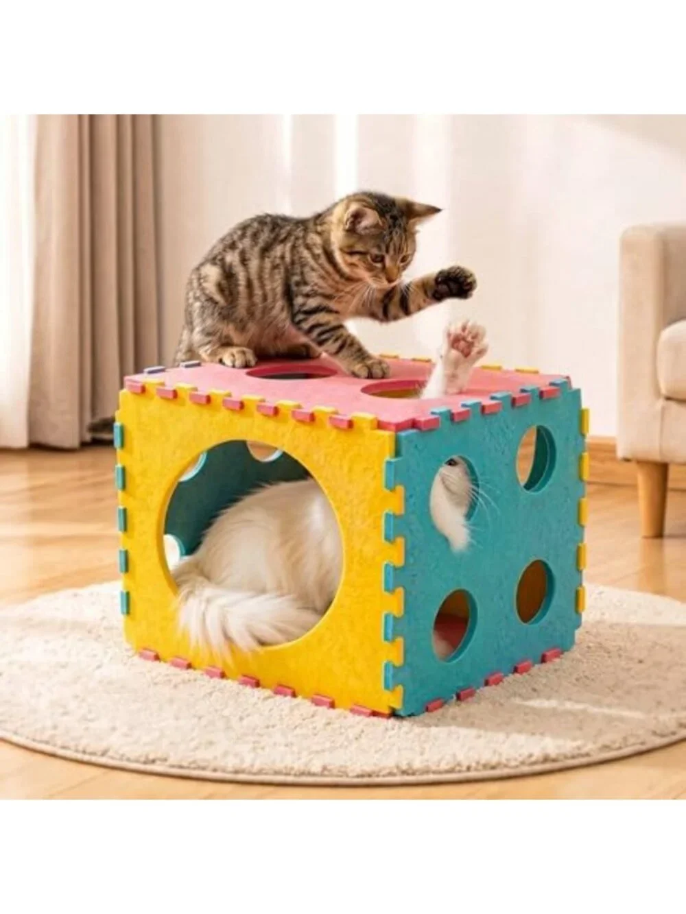 41 Pcs Interactive Indoor Cat Toys Set - Engaging Fun for Kittens & Cats